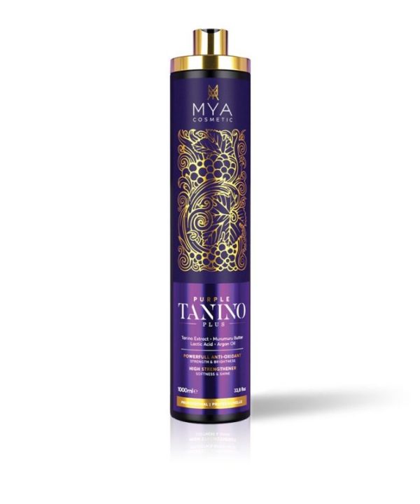 Flacon Purple Tanino Plus 1000 ml MYA COSMETIC, lissage au tanin