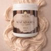 Texture crème beige rosé du masque capillaire BTX Macadamia à l'huile de macadamia MYA COSMETIC