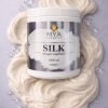Texture crème ivoire du masque capillaire BTX Silk à la soie MYA COSMETIC