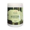 Masque BTX Babassu MYA COSMETIC, pot de 1000 ml à étiquette vert olive