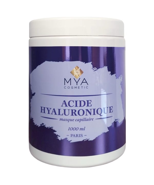 Masque BTX Acide hyaluronique MYA COSMETIC, pot de 1000 ml à étiquette violette